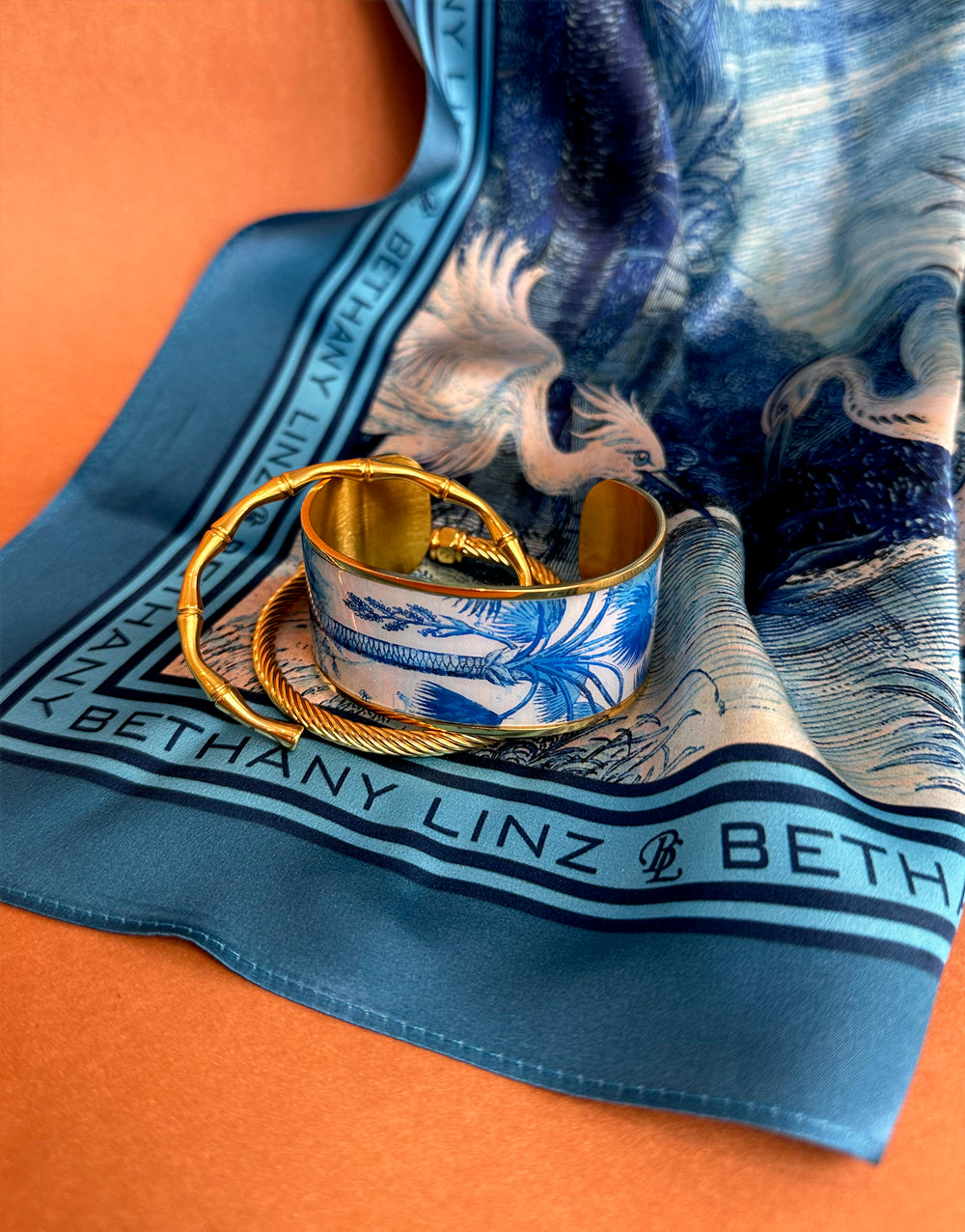 Gold Bamboo Bracelet