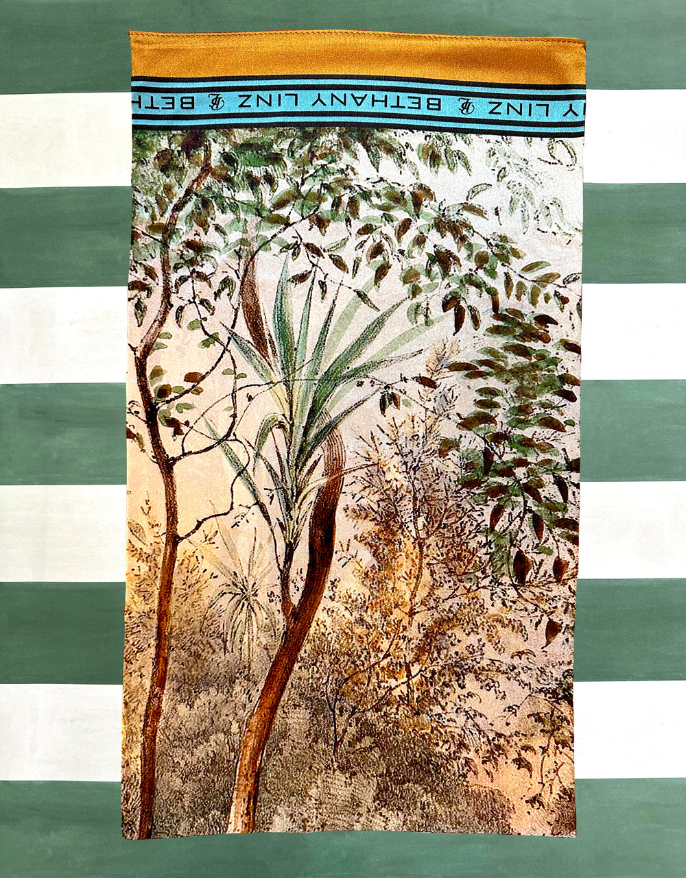 Botanical Garden Silk Scarf