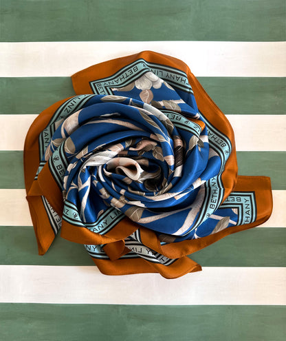 Camellia Silk Scarf