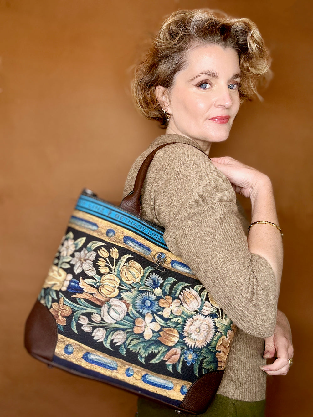 Floral Tapestry - Small Tote Bag