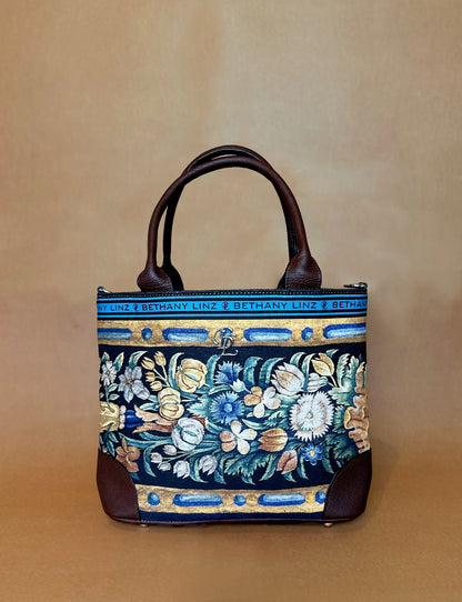Floral Tapestry - Small Tote Bag