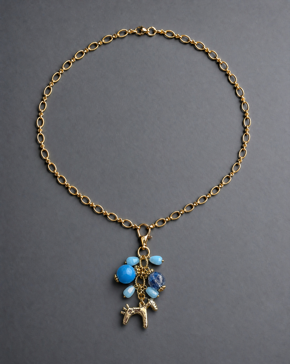 The Horse Cluster Necklace