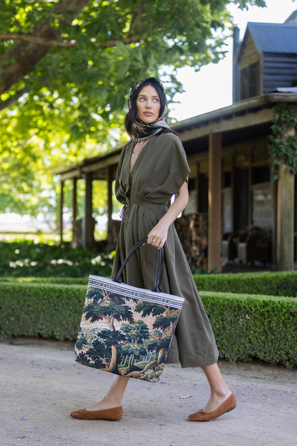 Tapestry Landscape Scarf