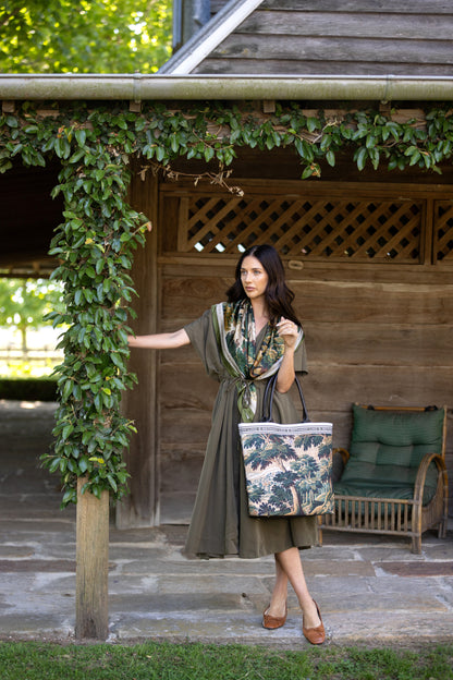 Tapestry Landscape - Large Tote Bag