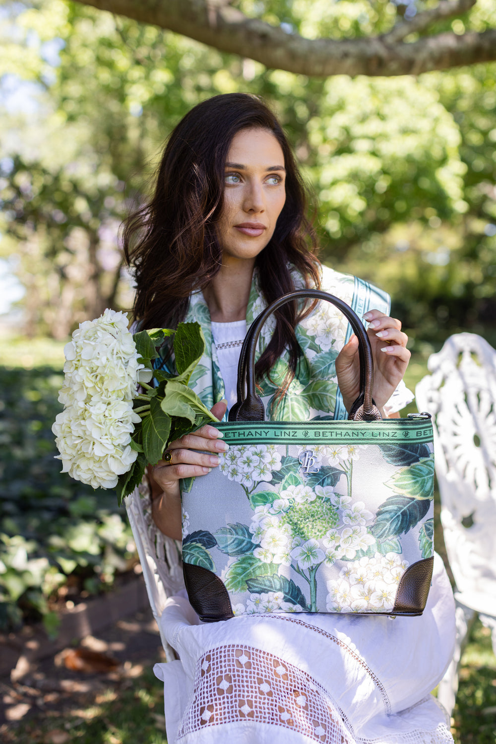Summer Hydrangea - Small Tote Bag