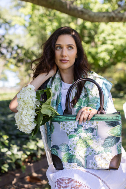 Summer Hydrangea - Small Tote Bag