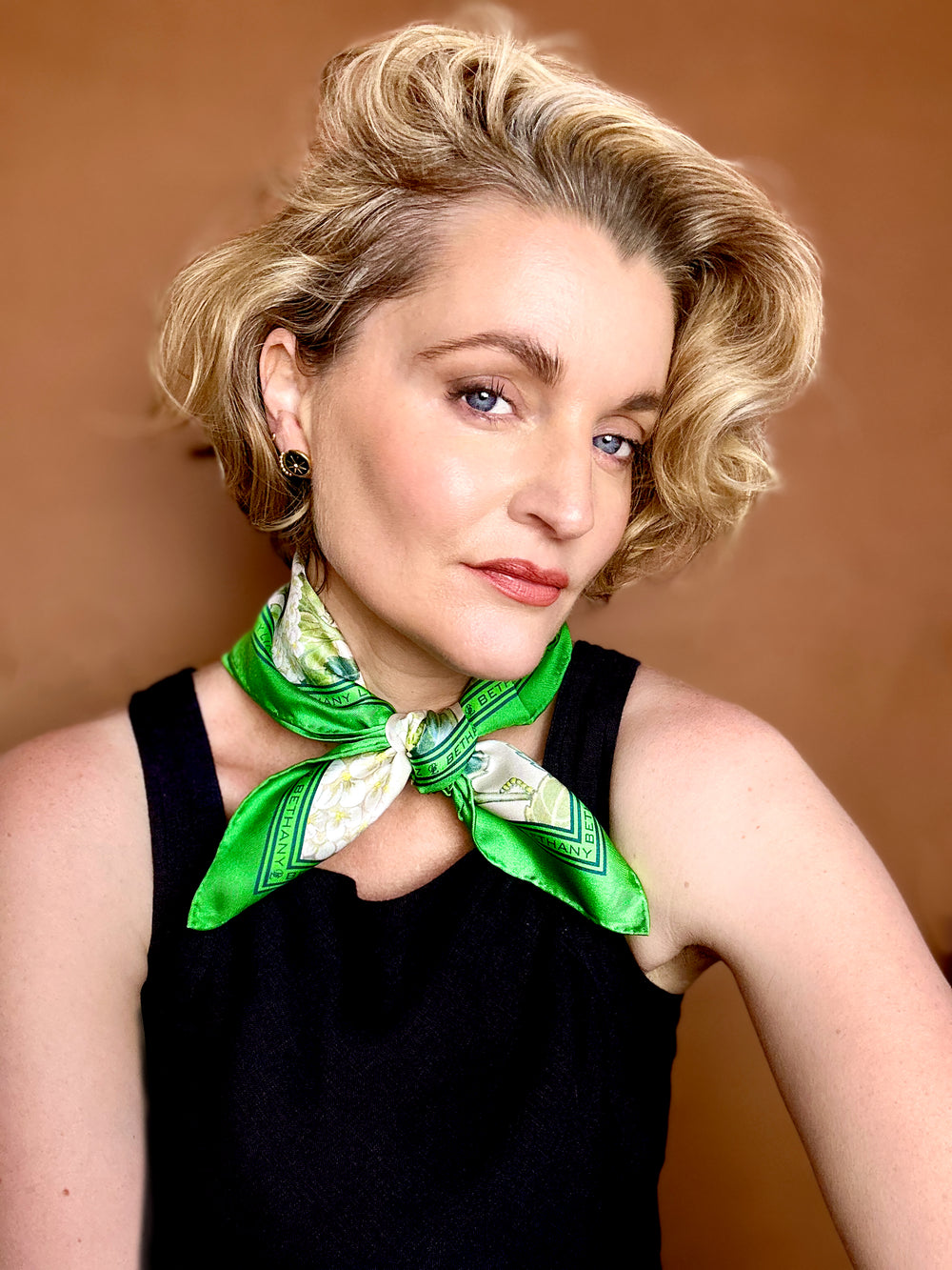 Summer Hydrangea Scarf Small