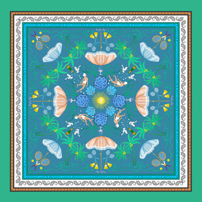 My Sydney Scarf in Blue