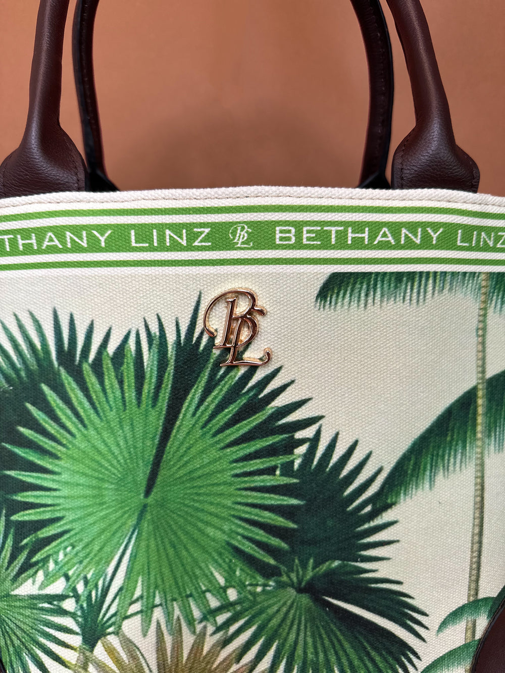 Palm Leaf- Small Tote Bag