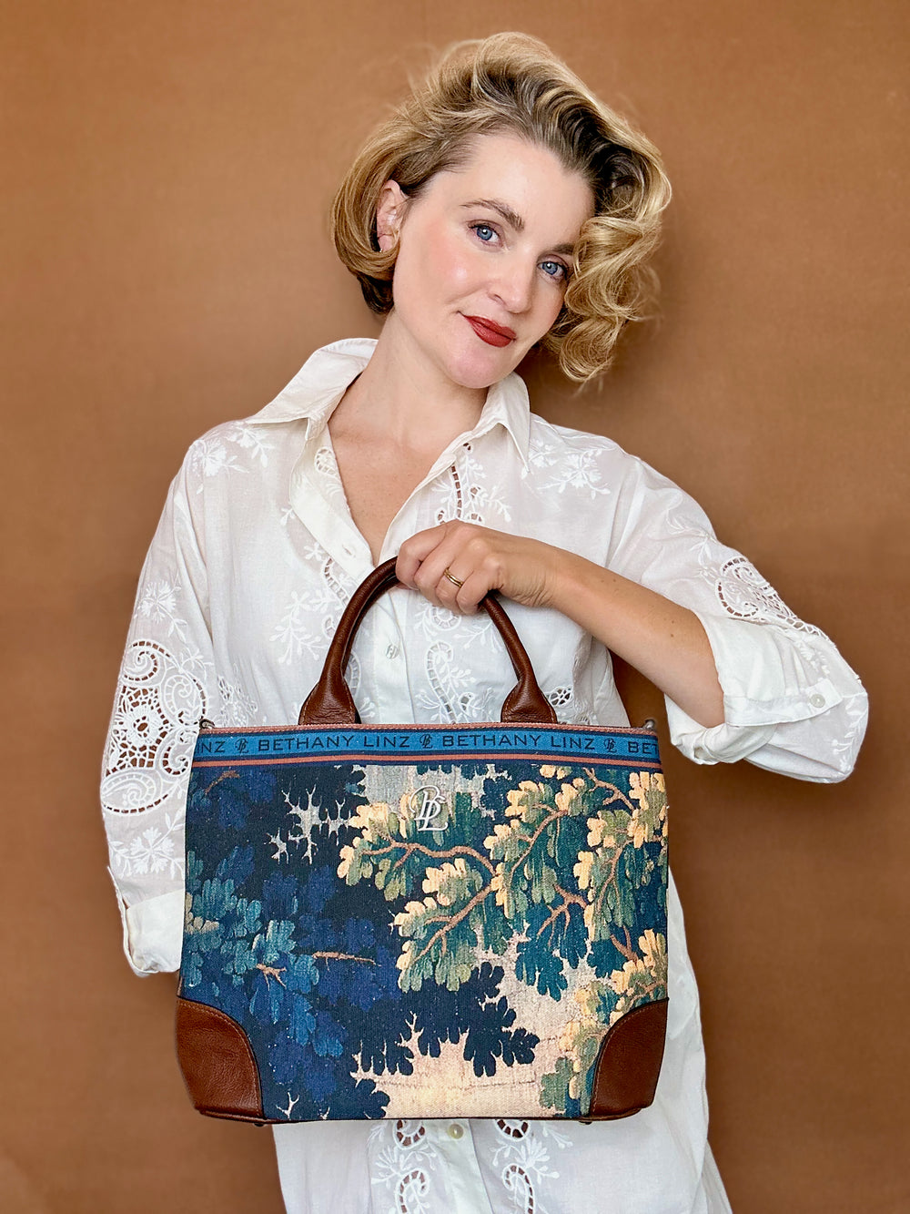 French Tapestry Tote - Small