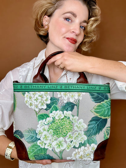 Summer Hydrangea - Small Tote Bag