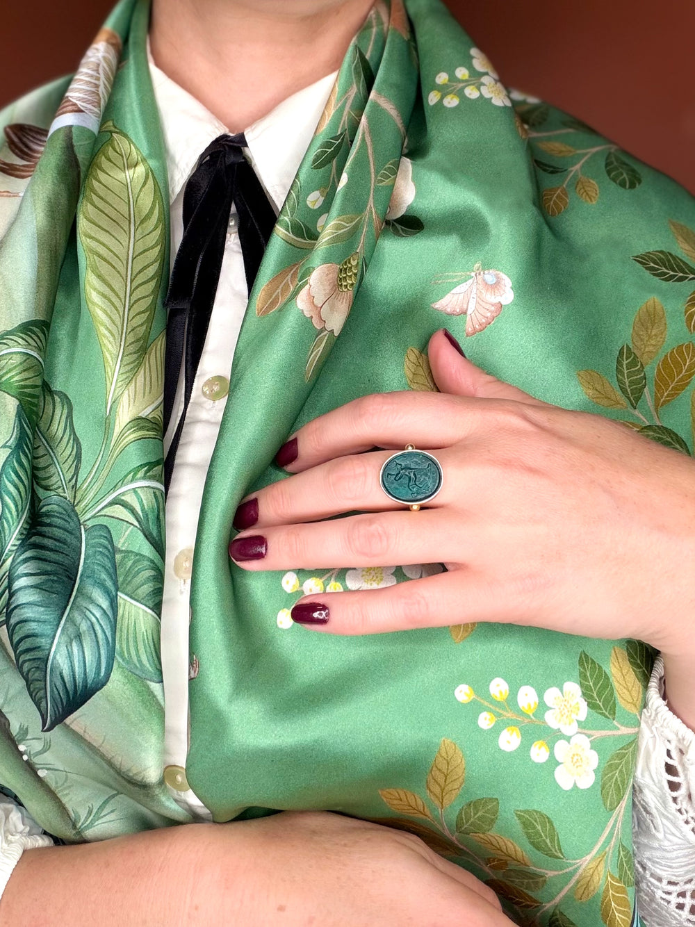 Spring Landscape Scarf