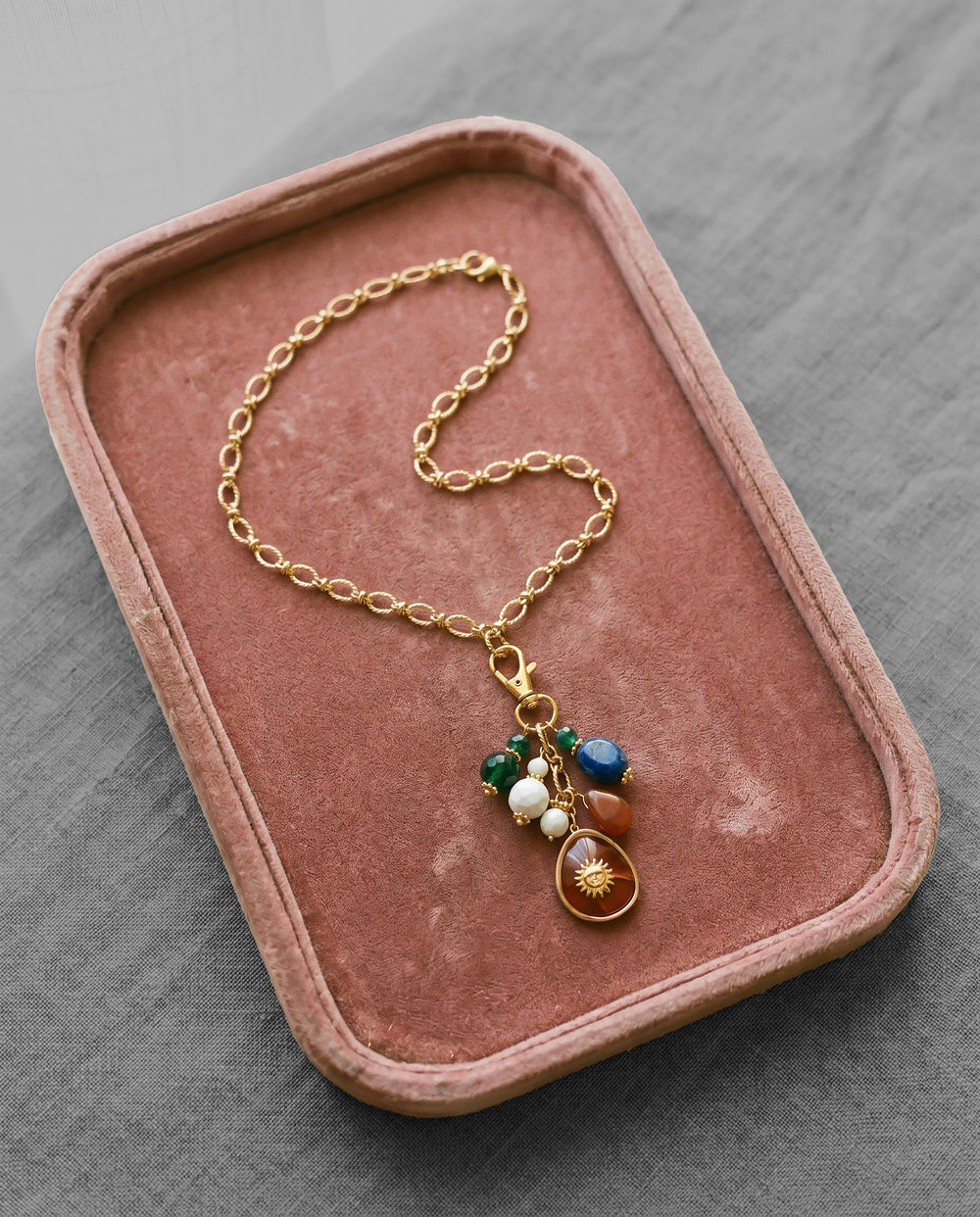 Sun Pendant Necklace
