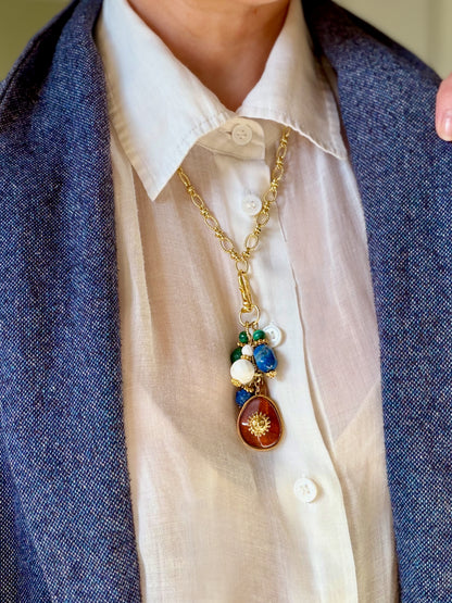 Sun Pendant Necklace