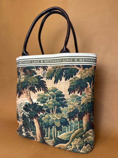 Tapestry Landscape - Large Tote Bag