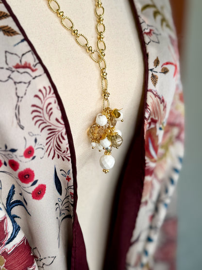 The Bohemian Cluster Necklace