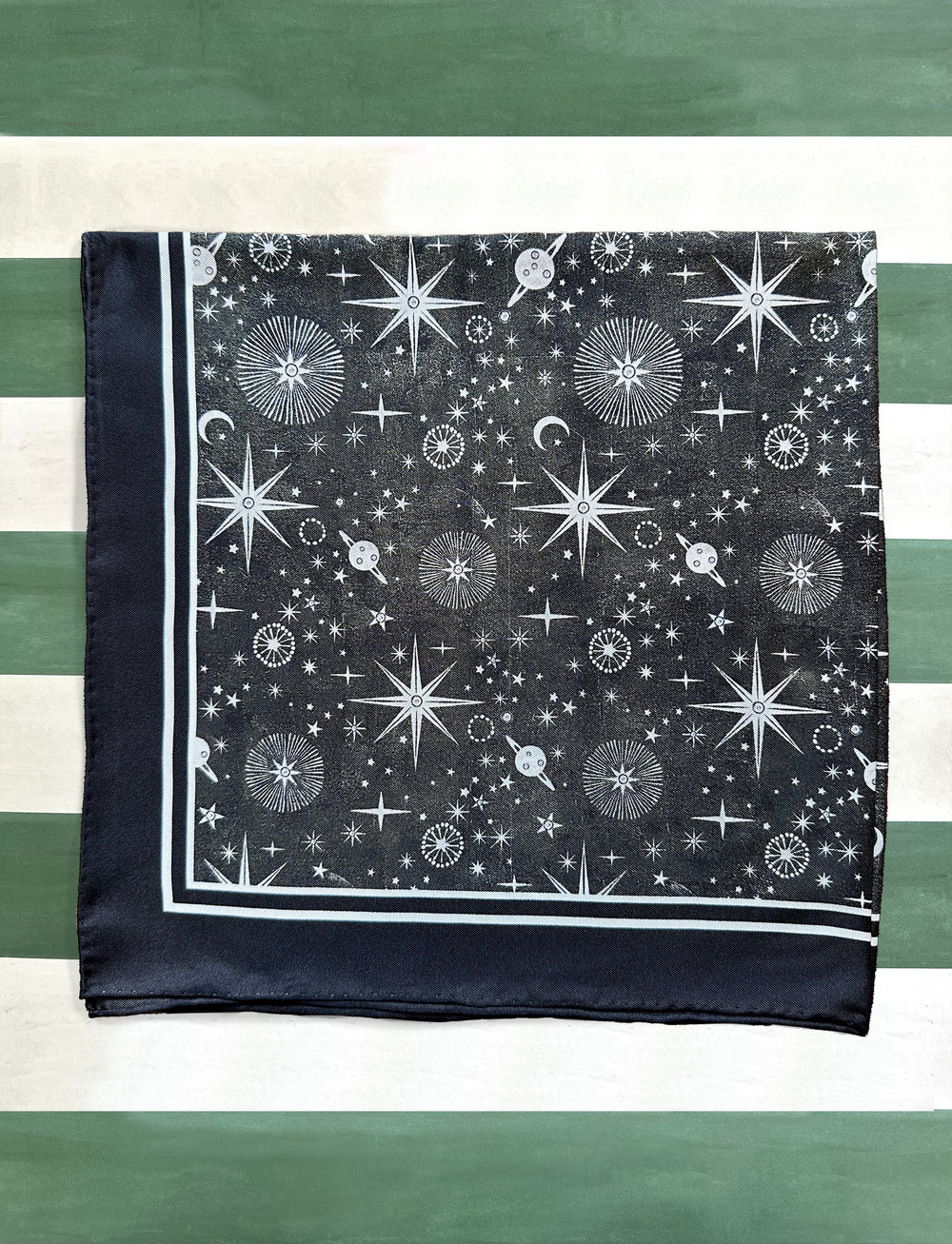 The Milky Way Silk Twill Scarf Small