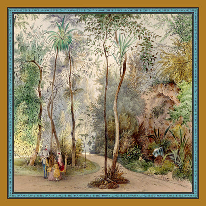 Botanical Garden Silk Scarf
