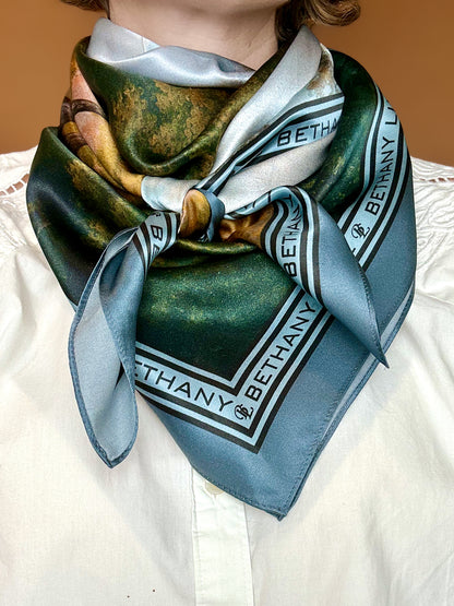 The Hunt Silk Scarf
