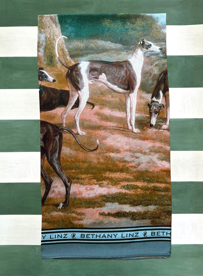 The Hunt Silk Scarf