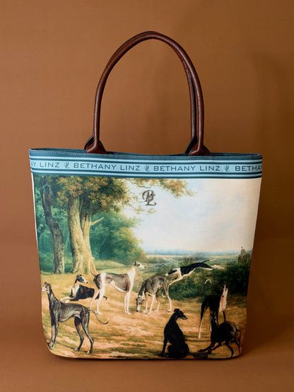 The Hunt- Large Tote Bag