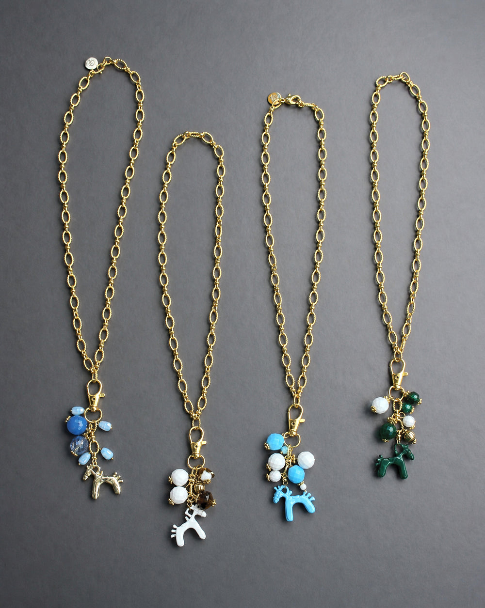 The Horse Cluster Necklace