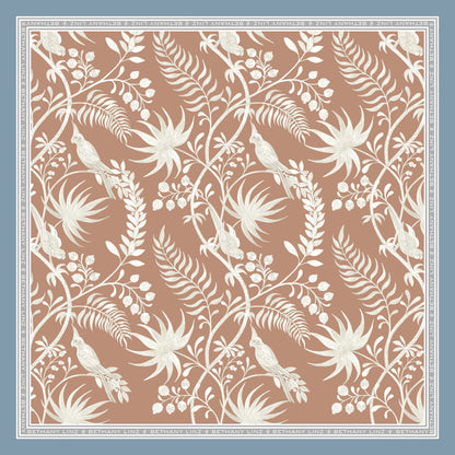 Tropicana Blush Silk Scarf