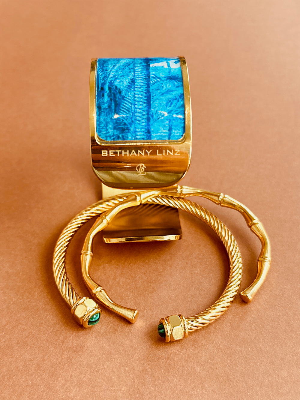 Gold Bamboo Bracelet