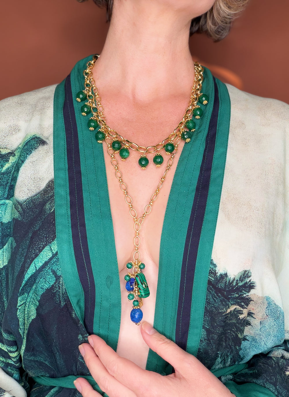 The Bohemian Cluster Necklace