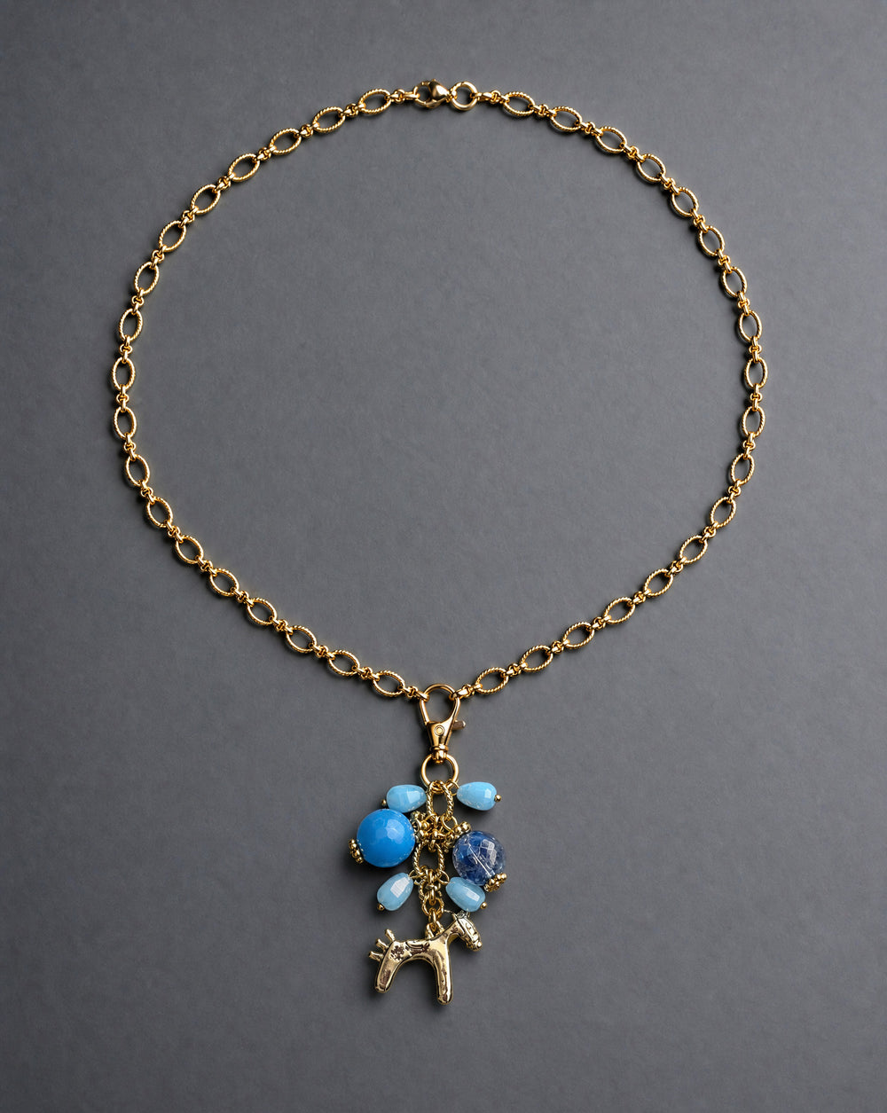 The  Horse Cluster Necklace
