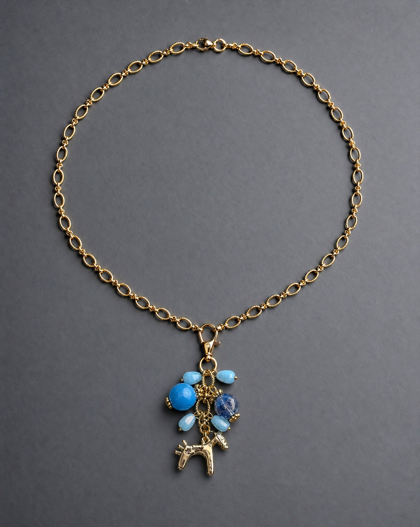 The  Horse Cluster Necklace