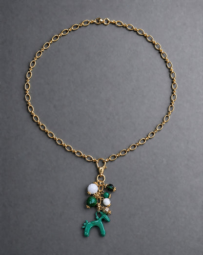 The  Horse Cluster Necklace