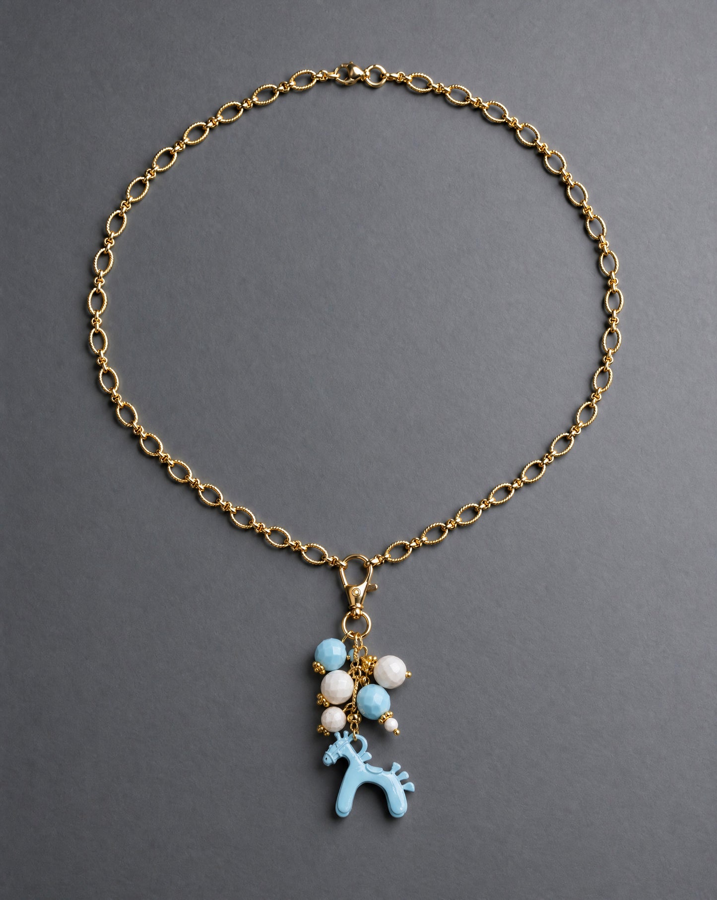 The  Horse Cluster Necklace