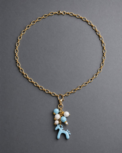 The  Horse Cluster Necklace