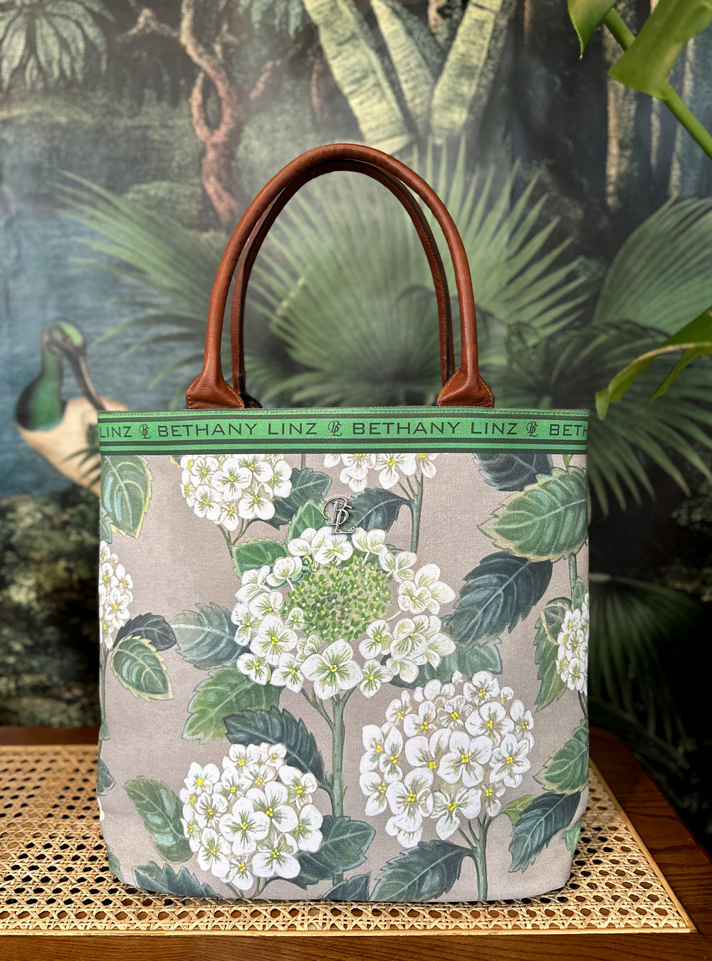 Summer Hydrangea - Large Tote Bag