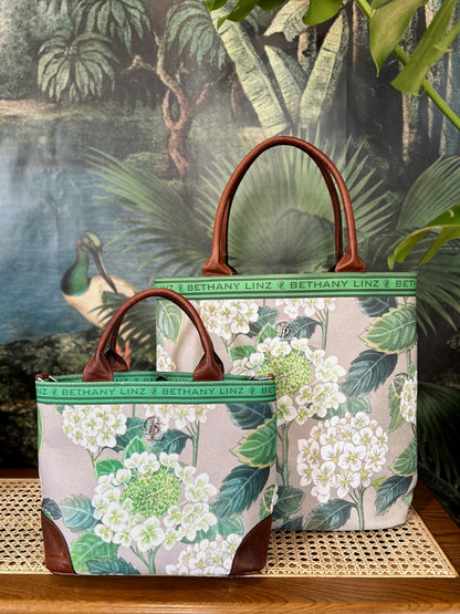 Hydrangea - Small Tote Bag LOW IN STOCK!!!