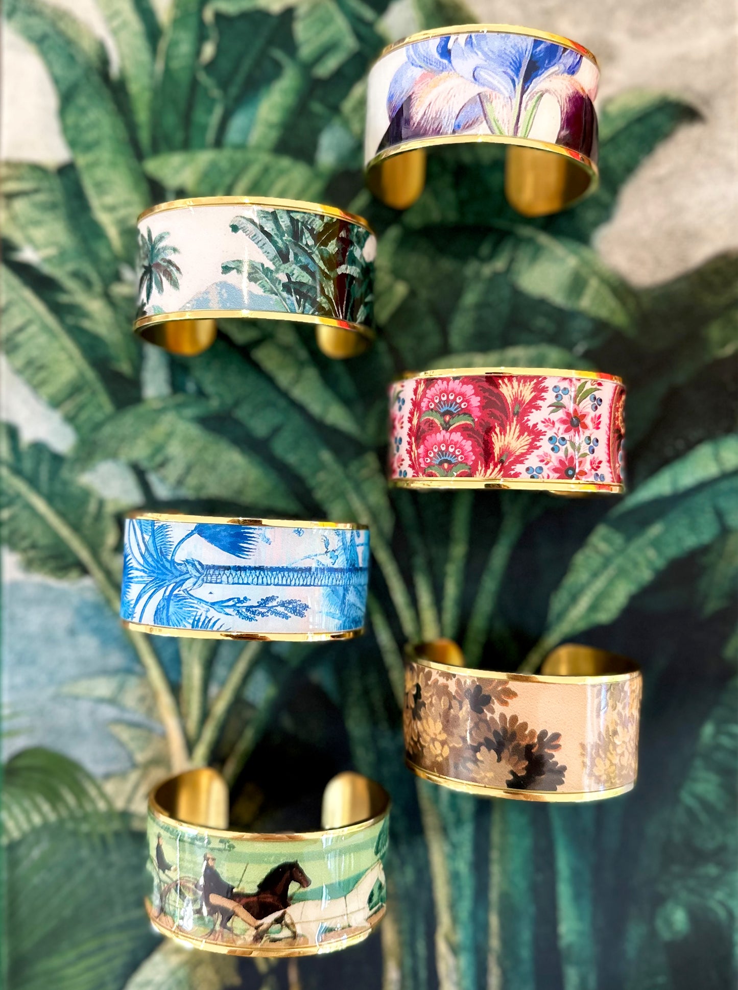 Paisley Resin Cuff