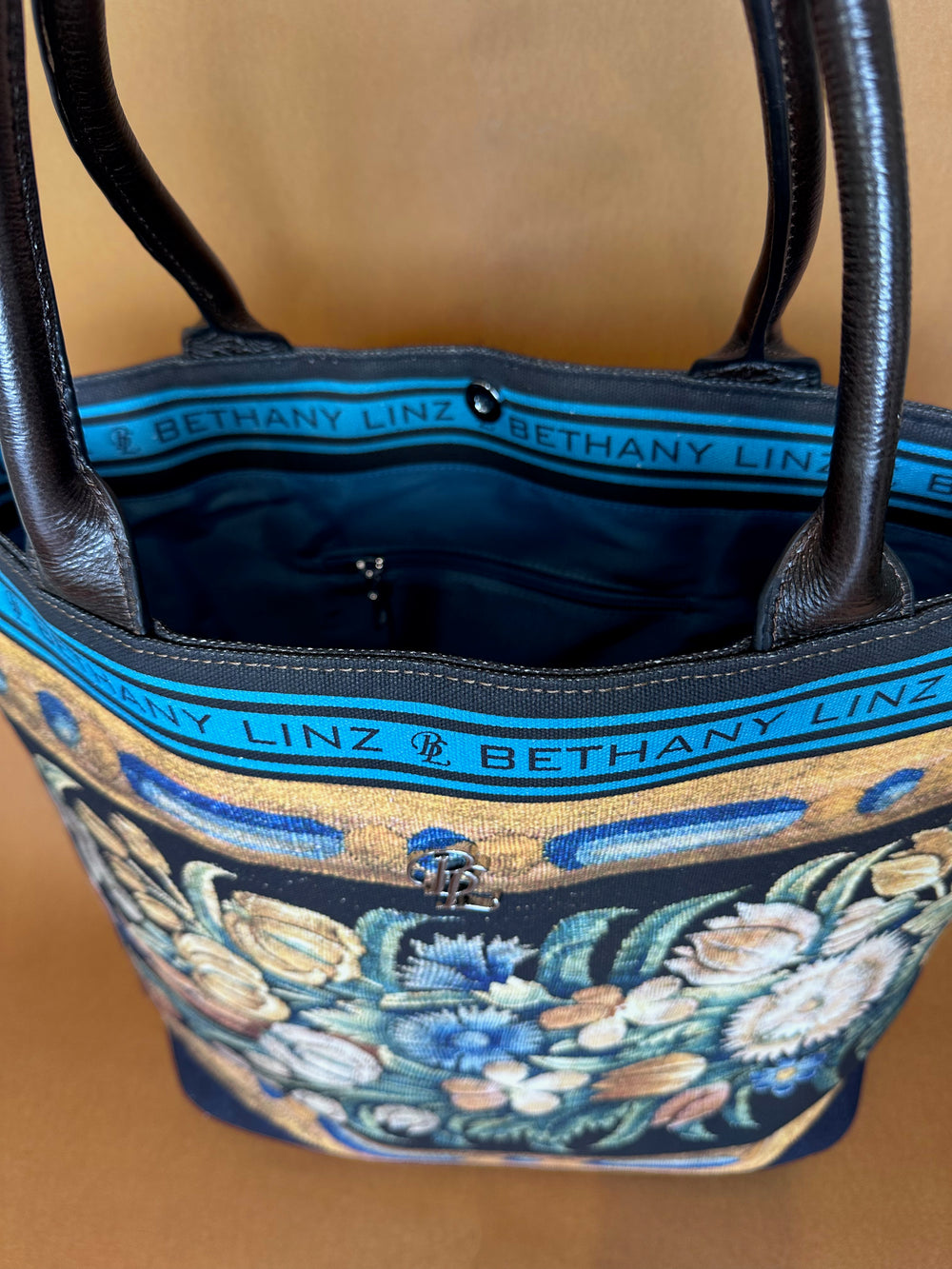 Floral Tapestry - Large Tote Bag