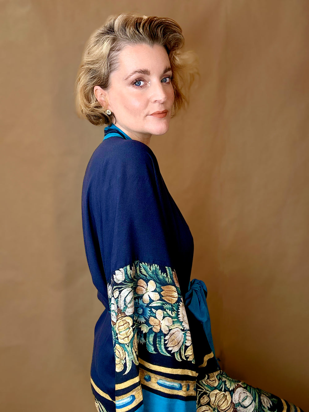 Floral Tapestry Robe