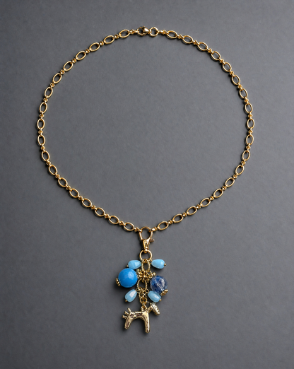 The  Horse Cluster Necklace