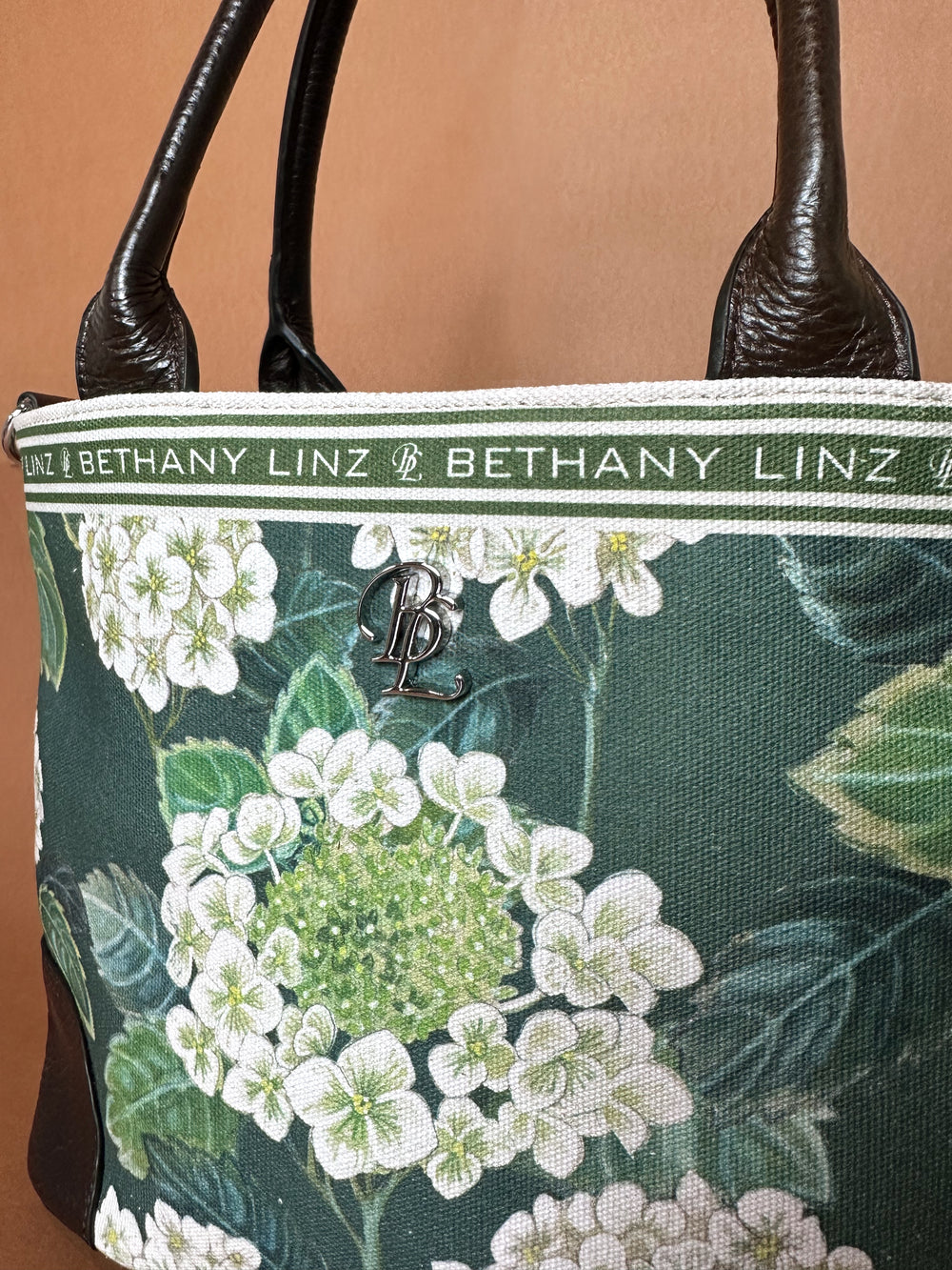 Green Hydrangea - Small Tote Bag