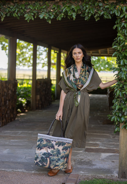 Tapestry Landscape - Large Tote Bag