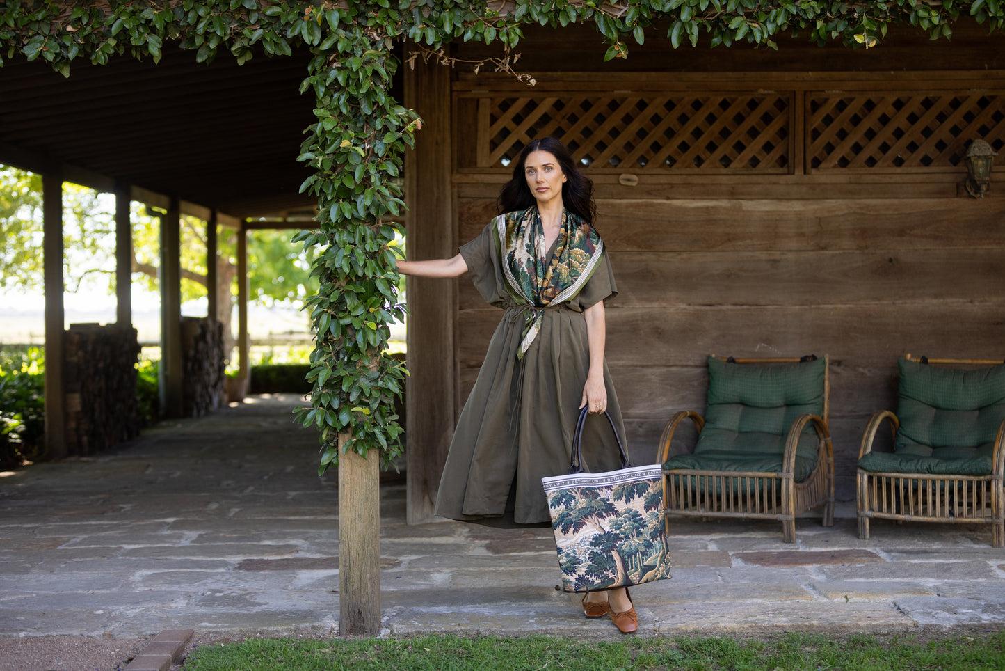 Tapestry Landscape Scarf