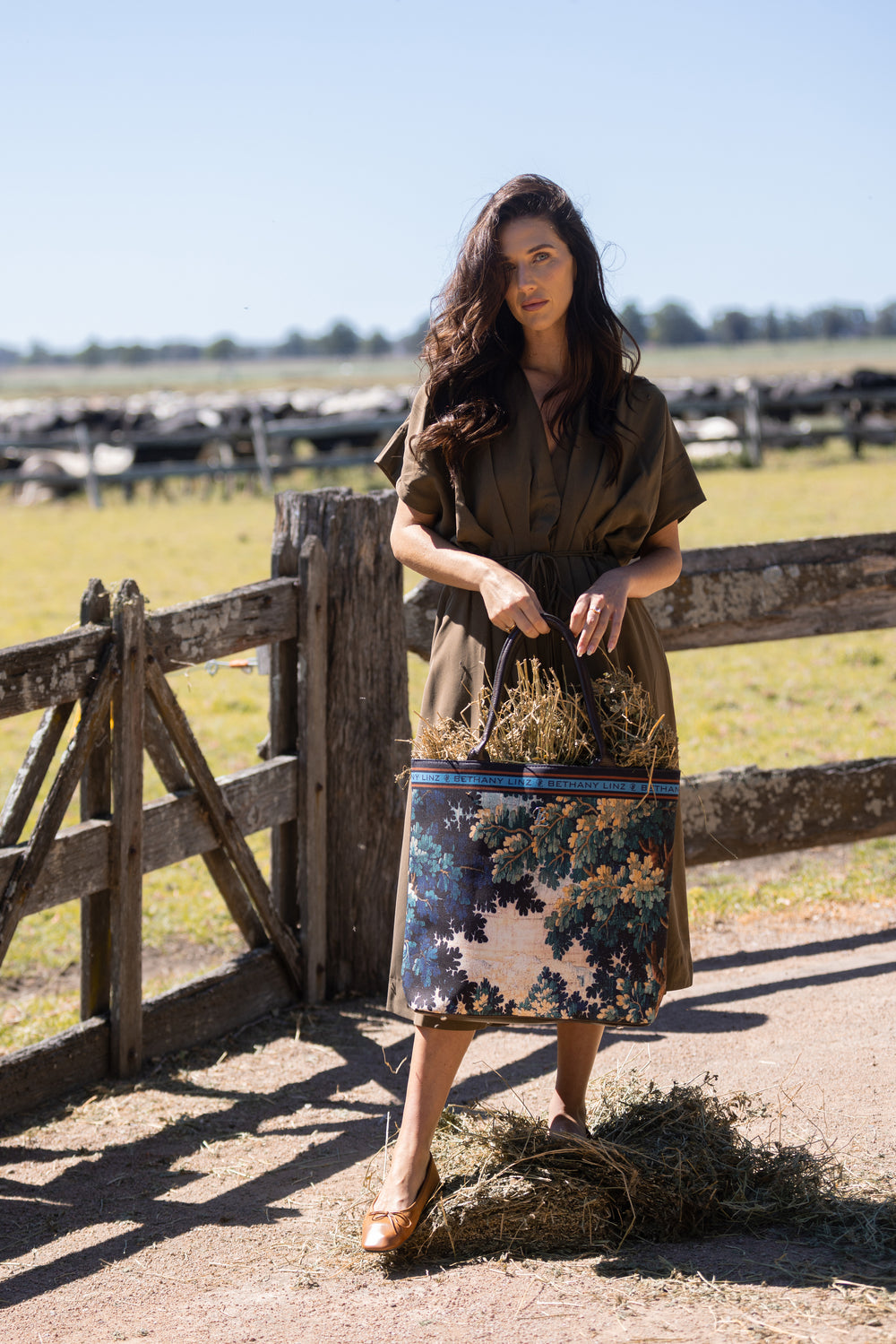 French Tapestry Large Tote