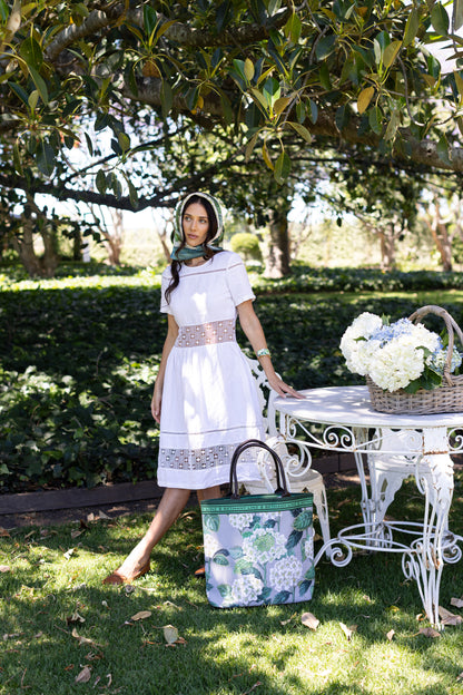 Summer Hydrangea - Large Tote Bag