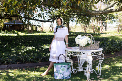 Summer Hydrangea - Large Tote Bag