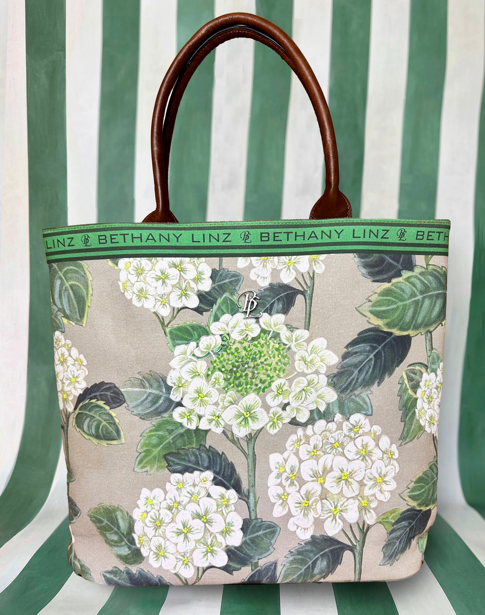 Summer Hydrangea - Large Tote Bag