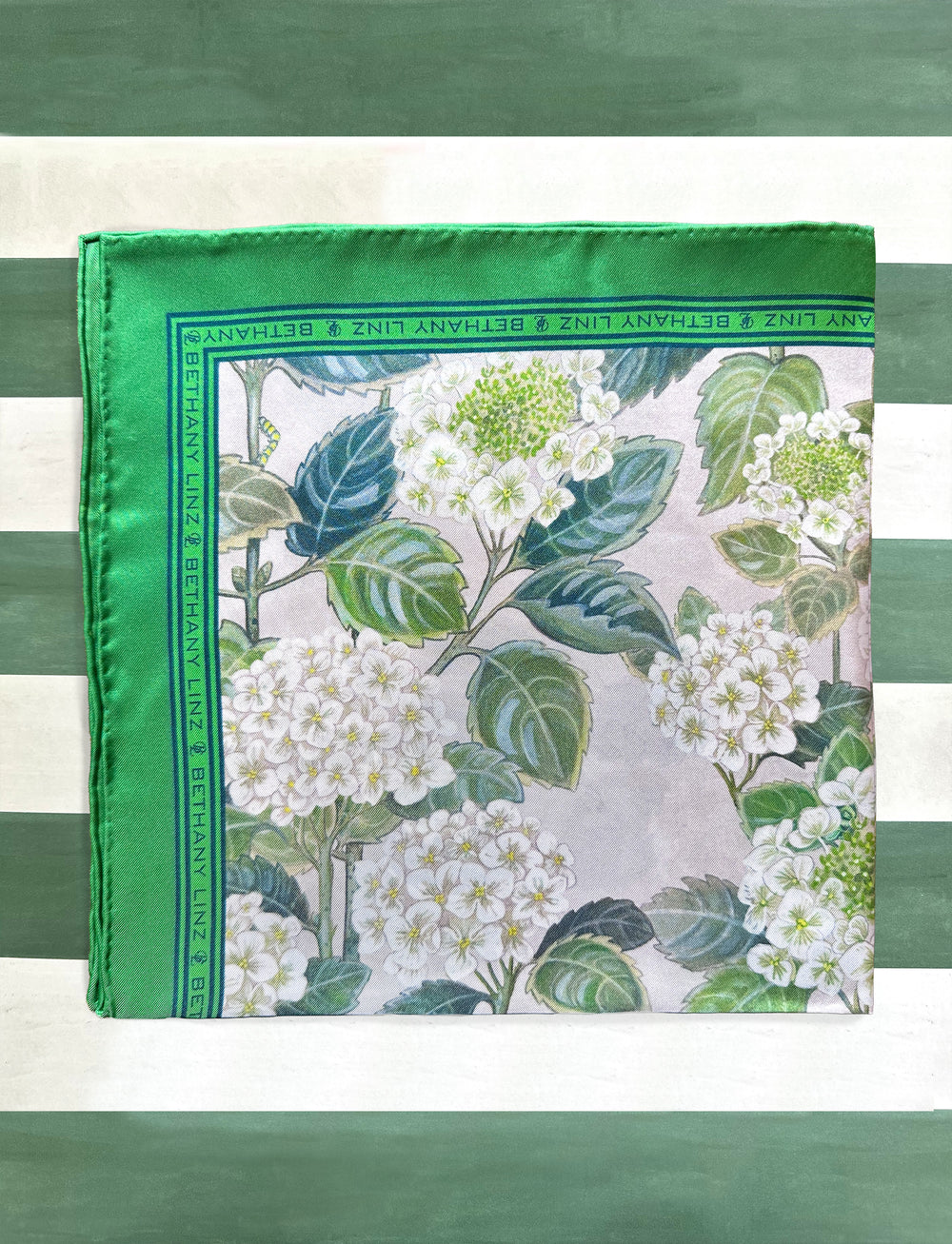 Summer Hydrangea Scarf Small