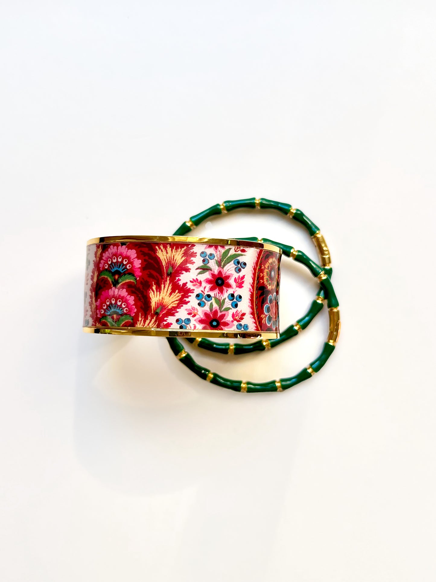 Paisley Resin Cuff