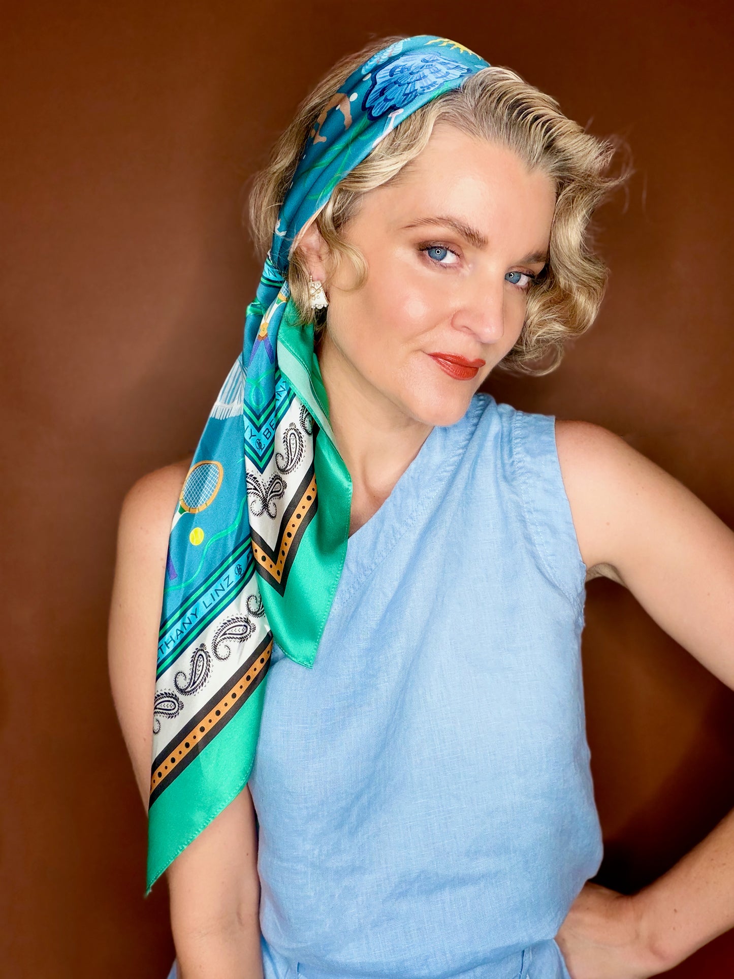 My Sydney Scarf in Blue